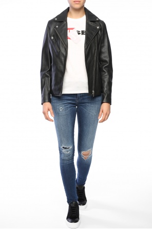 Leather biker jacket, zdjęcie 2 Leather biker jacket od Diesel